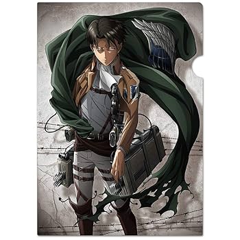 Amazon.co.jp: 進撃の巨人 クリアファイルI[リヴァイ] : ホビー